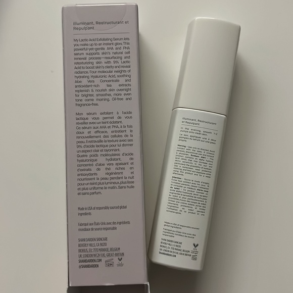 NEW- Shani Darden, Lactic Acid Exfoliating Serum - Picture 2 of 2